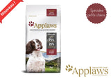 APPLAWS | Croquettes GF pour petit chien Adulte| hypoallergénique poulet & agneau small/medium