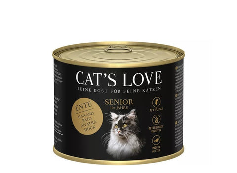 CAT'S LOVE | Senior Canard, huile de carthame & livèche 200g