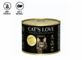 CAT'S LOVE | Adulte Poulet pur, huile de lin & ortie 200g