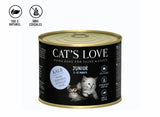 CAT'S LOVE | Junior Veau pur, poudre de coquille d'oeuf & huile de saumon 200g