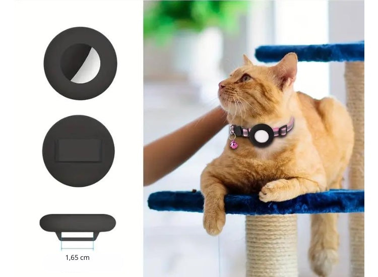 CATSY | Collier pour chat étui Airtag