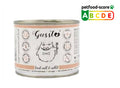 GUSSTO | Chat | Pâtée Premium au Veau frais & Lapin et huile de carthame