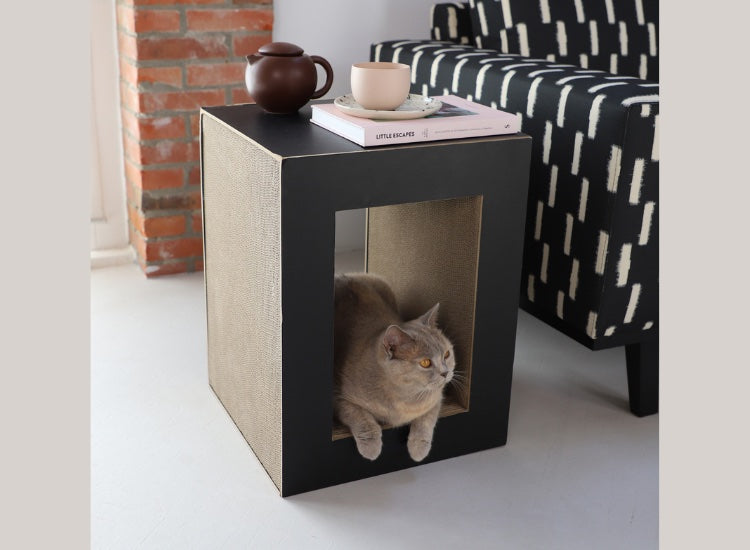 HOOPO® | Table griffoir en carton pour chat