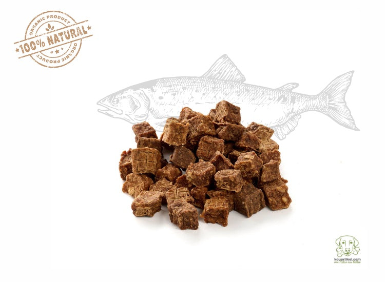 LE DELI CAT | Chiens et Chats  | Cubes de saumon séchés 100% naturels