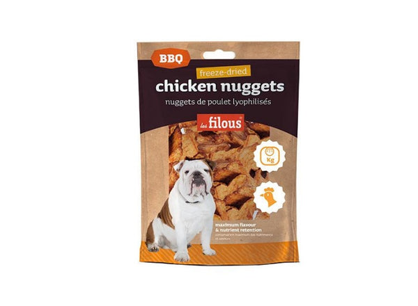 Friandises au poulet pour chien Wolfood - peau et pelage - Comptoir des  Coussinets