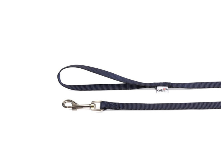 Camon  Laisse en nylon Bleu marine pour petit chien – Le Deli Cat