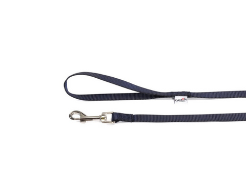 Camon | Laisse en nylon Bleu marine pour petit chien